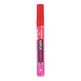 Amsterdam Marqueur Acrílica 4 mm Violeta Rojo Permanente Claro 577